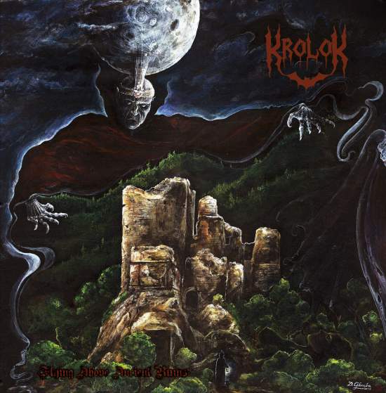 KROLOK - Flying Above Ancient Ruins (Re-issue) - Ltd Gatefold LP (Galaxy Vinyl)