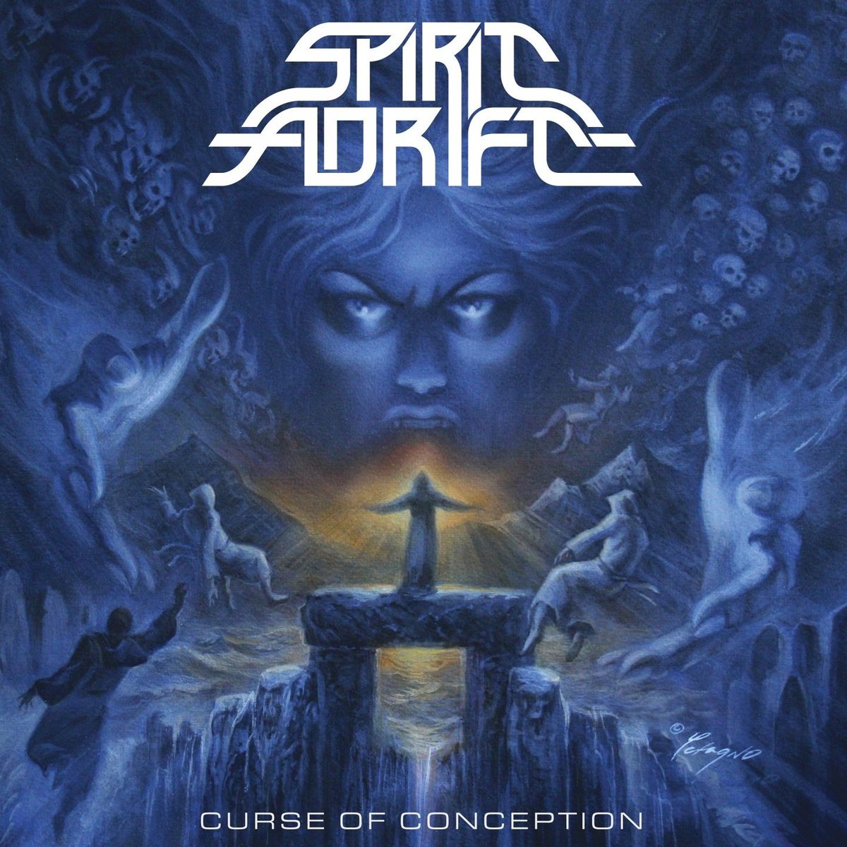 SPIRIT ADRIFT - CURSE OF CONCEPTION LP BLACK