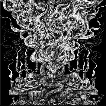 Nigrummagia/Hellfire Deathcult -  LP Split