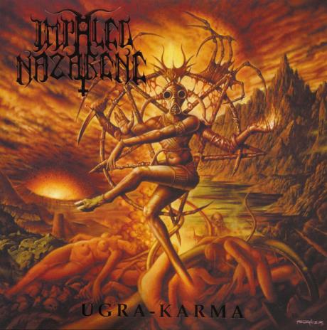 IMPALED NAZARENE - Ugra Karma (Reprint) - Gatefold LP (Orange Vinyl)