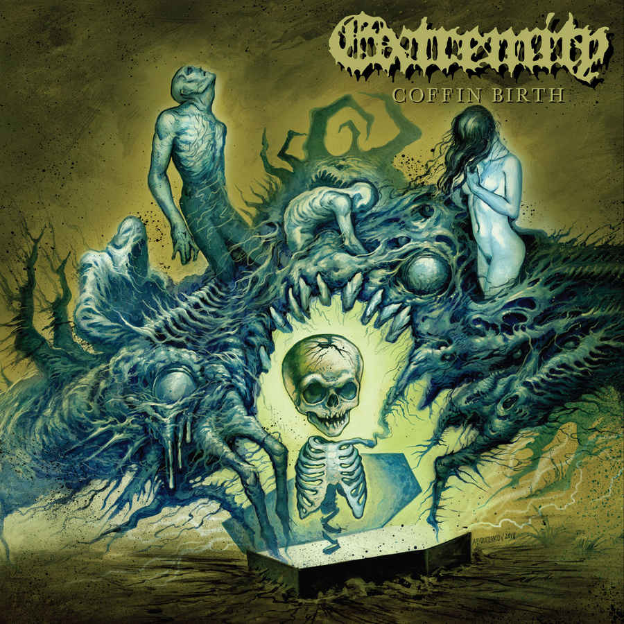 EXTREMITY - COFFIN BIRTH LP (Black vinyl)