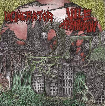 INCINERATOR / VILE APPARITION Split CD