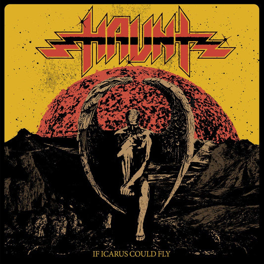 HAUNT - If Icarus Could Fly (12" LP on Mustard/Red Half & Half Vinyl w/ Black Splatter)