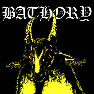 BATHORY Bathory (vinyl rip - yellow goat cover version - unofficial) CD