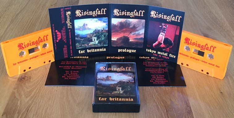 Risingfall – Far Britannia/Prologue/Tokyo Metal Fire cassette