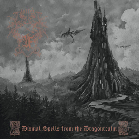 DRUADAN FOREST - Dismal Spells from the Dragonrealm (12" Gatefold DOUBLE LP on Brown/Black Swirl Vinyl)