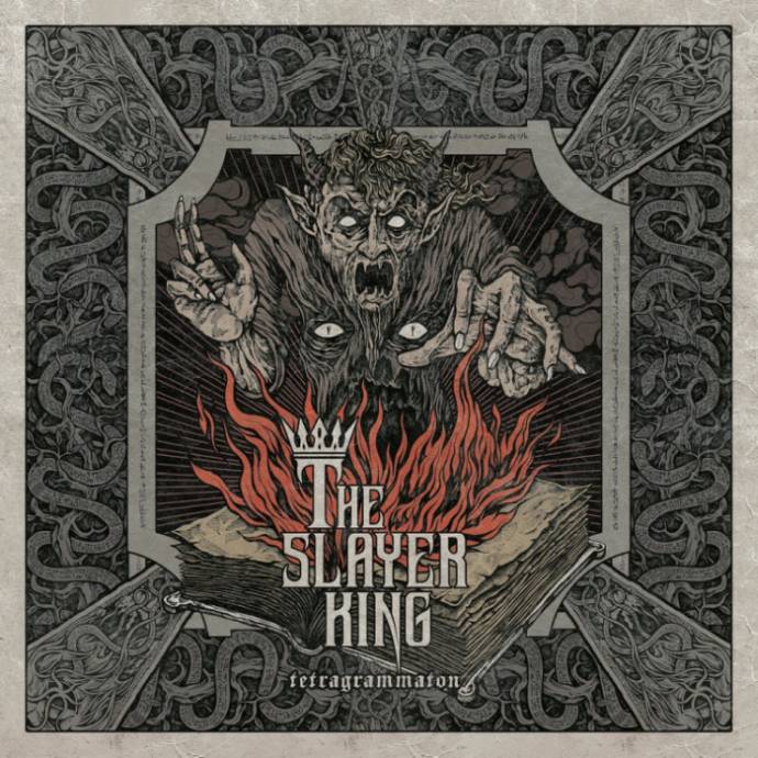 THE SLAYERKING Tetragrammaton LP (red marble vinyl)