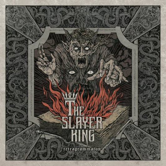 The Slayerking (GRE) Tetragrammaton LP (red marble vinyl)