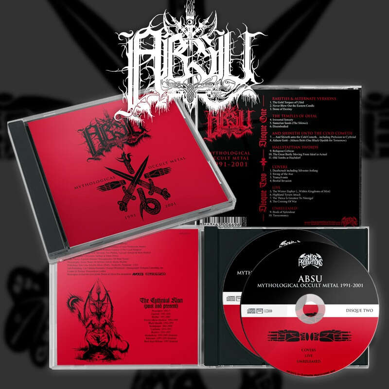 ABSU Mythological occult metal (Re-issue) Double CD