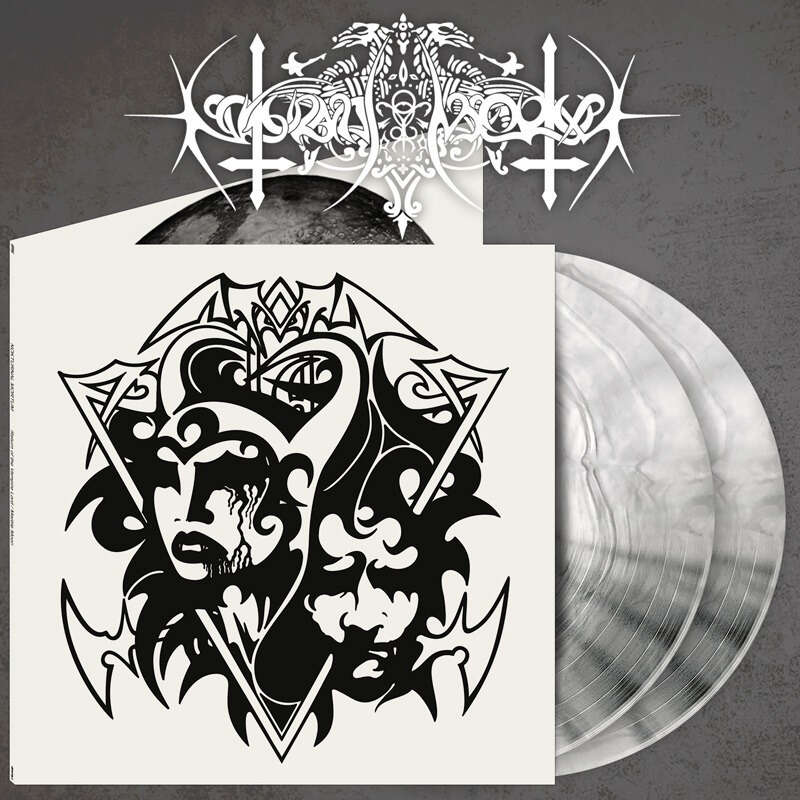 NOKTURNAL MORTUM Return of the Vampire Lord-Marble Moon (Reprint) Ltd Gatefold Double LP (grey marble vinyl)