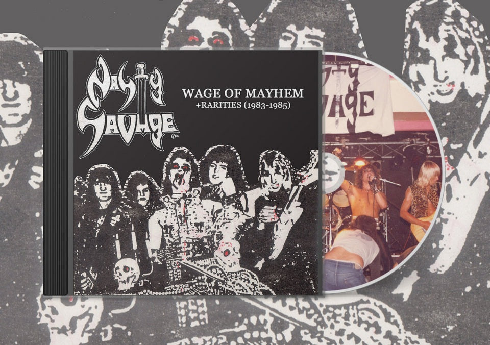 Nasty Savage Wage of Mayhem + Rarities (1983-1985) CD