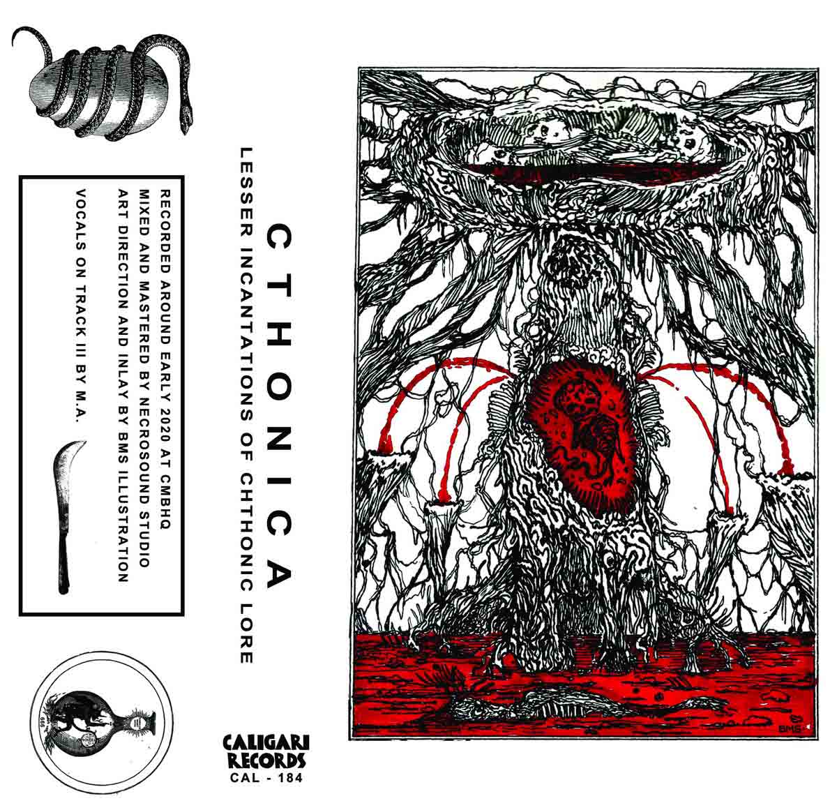 Cthonica Lesser Incantations of Chthonic Lore Cassette