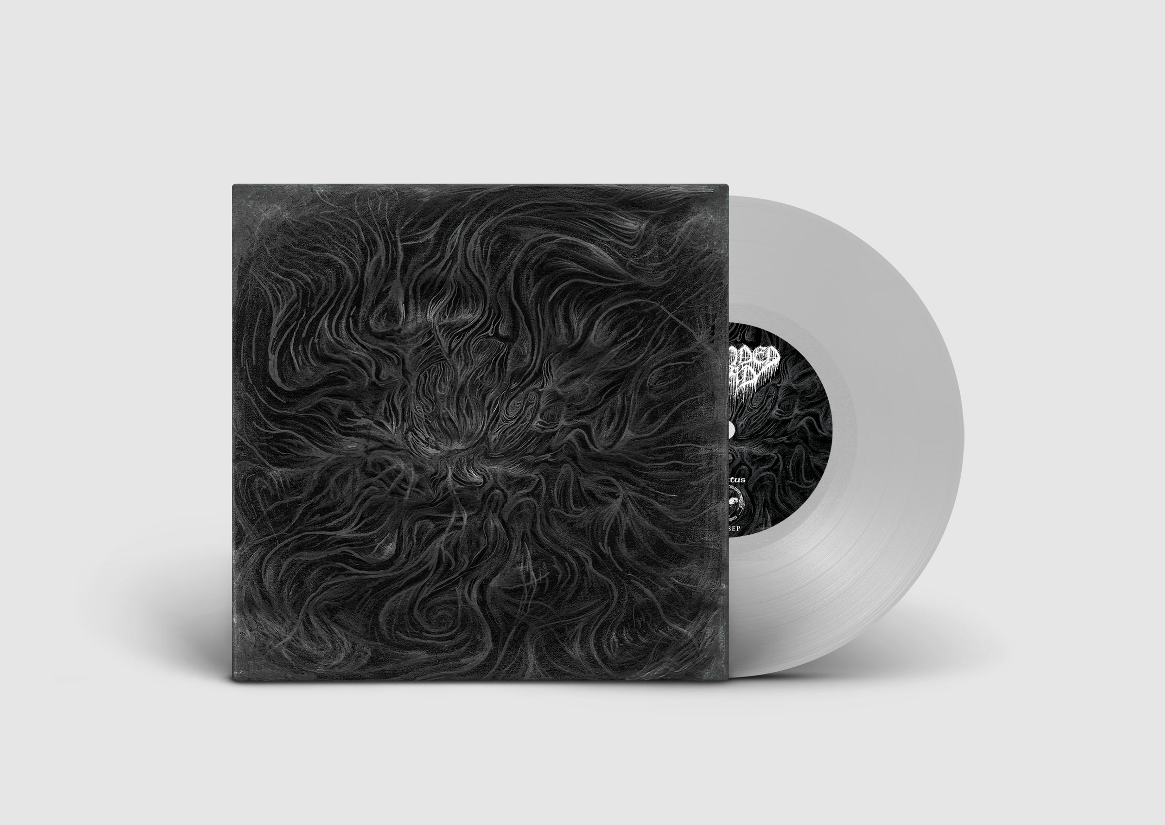 ASCENDED DEAD / EVIL PRIEST Split 7" (black vinyl)