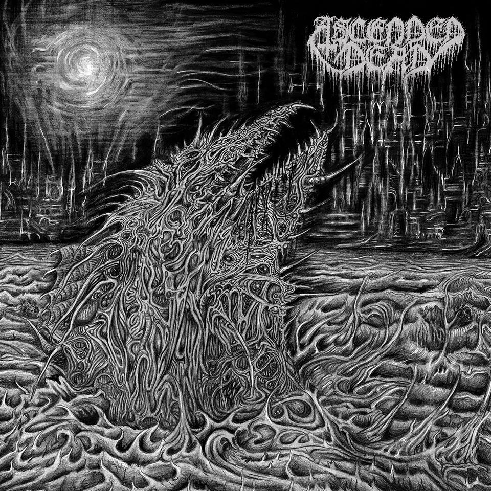 Ascended Dead - Abhorrent Manifestation LP (second press - ultra clear vinyl)