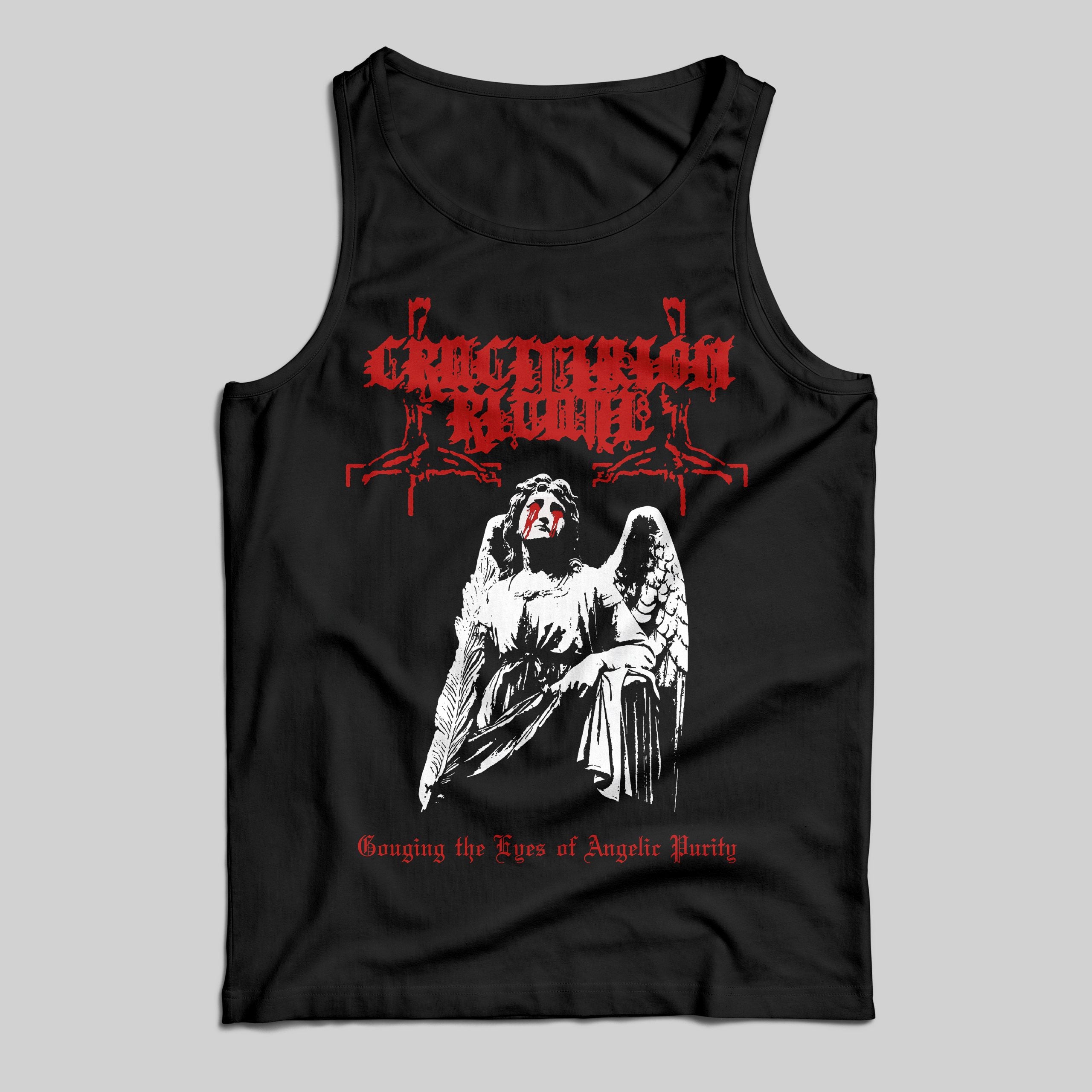 Crucifixion Ritual - Gouging the Eyes of Angelic Purity Tank Top