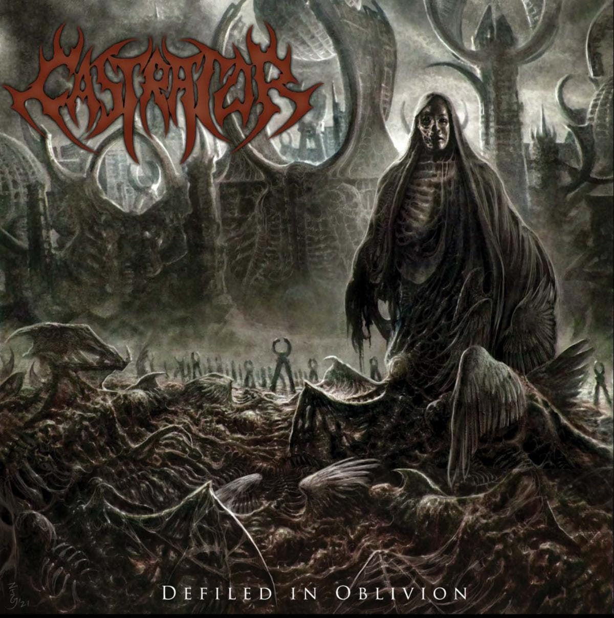 CASTRATOR Defiled in Oblivion LP