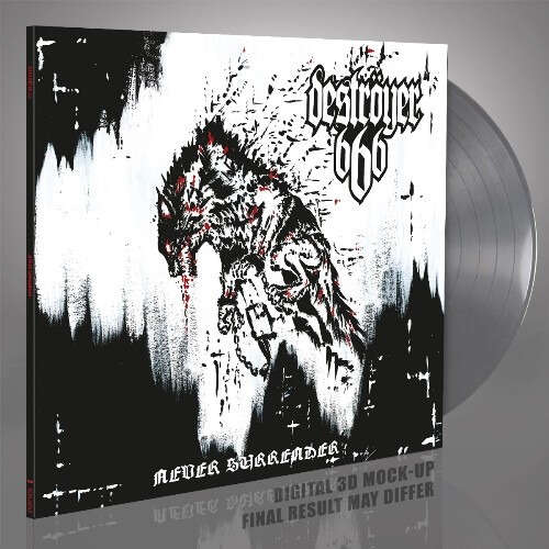 DESTROYER 666 Never Surrender LP (ltd. silver vinyl)