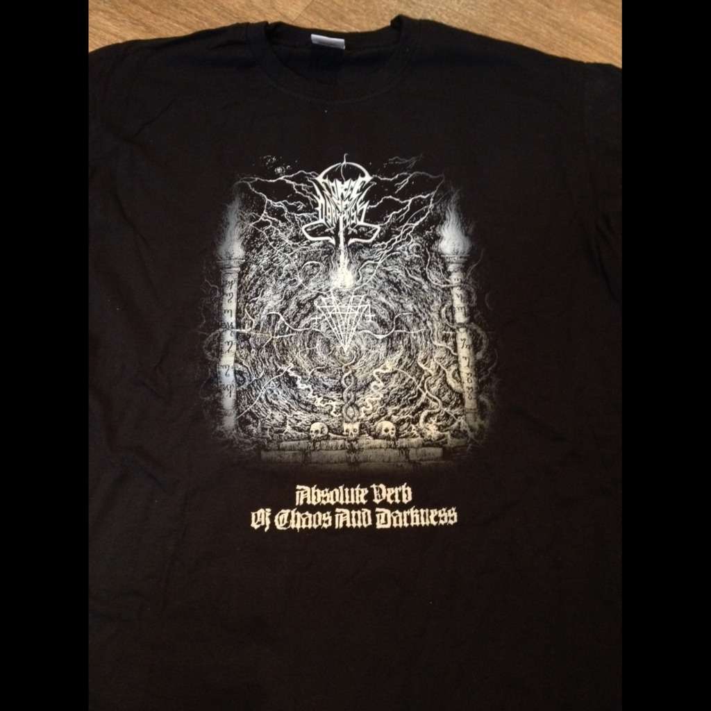 Force of Darkness - Absolute Verb of Chaos &amp; Darkness shirt (L)