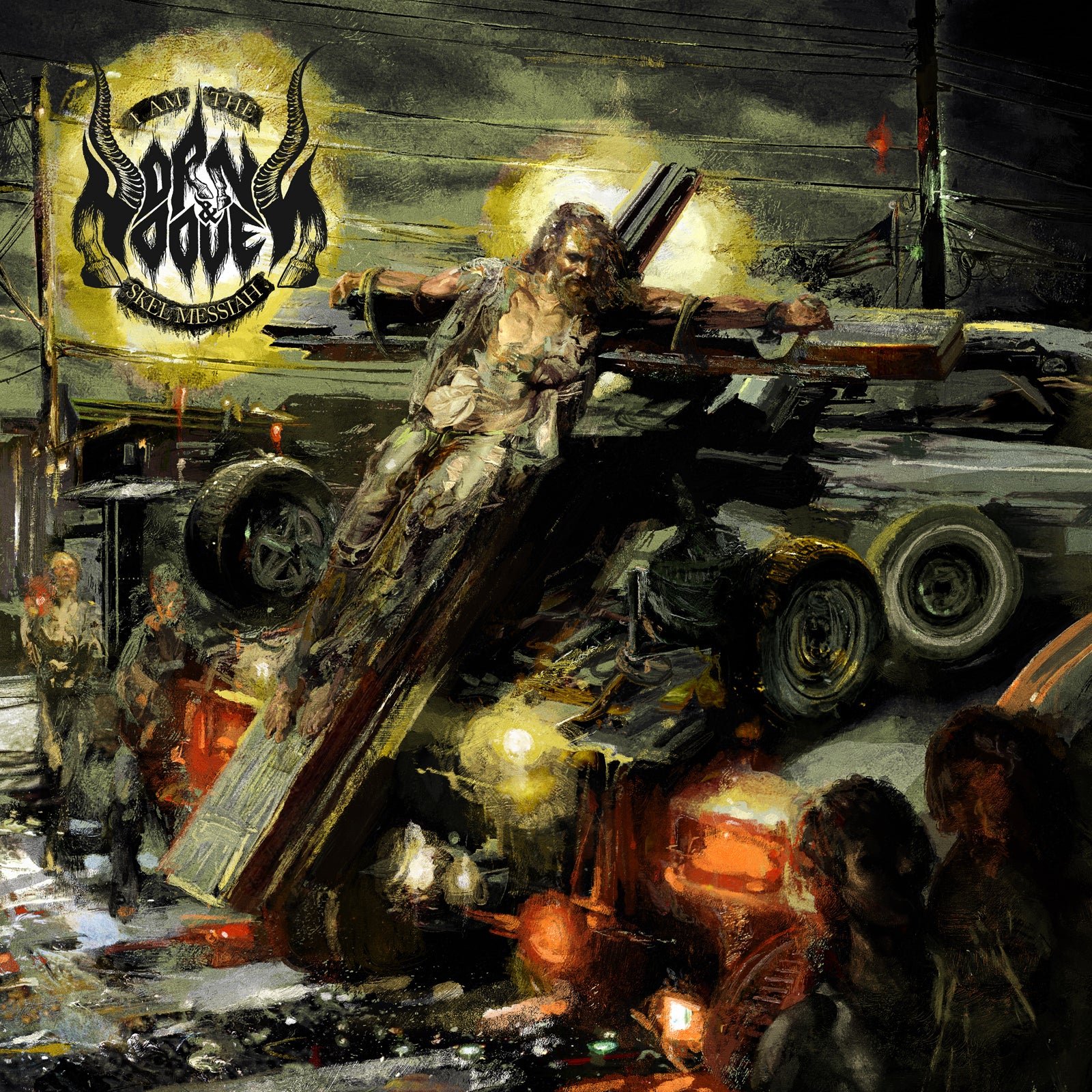 HORNS & HOOVES I Am The Skel Messiah LP