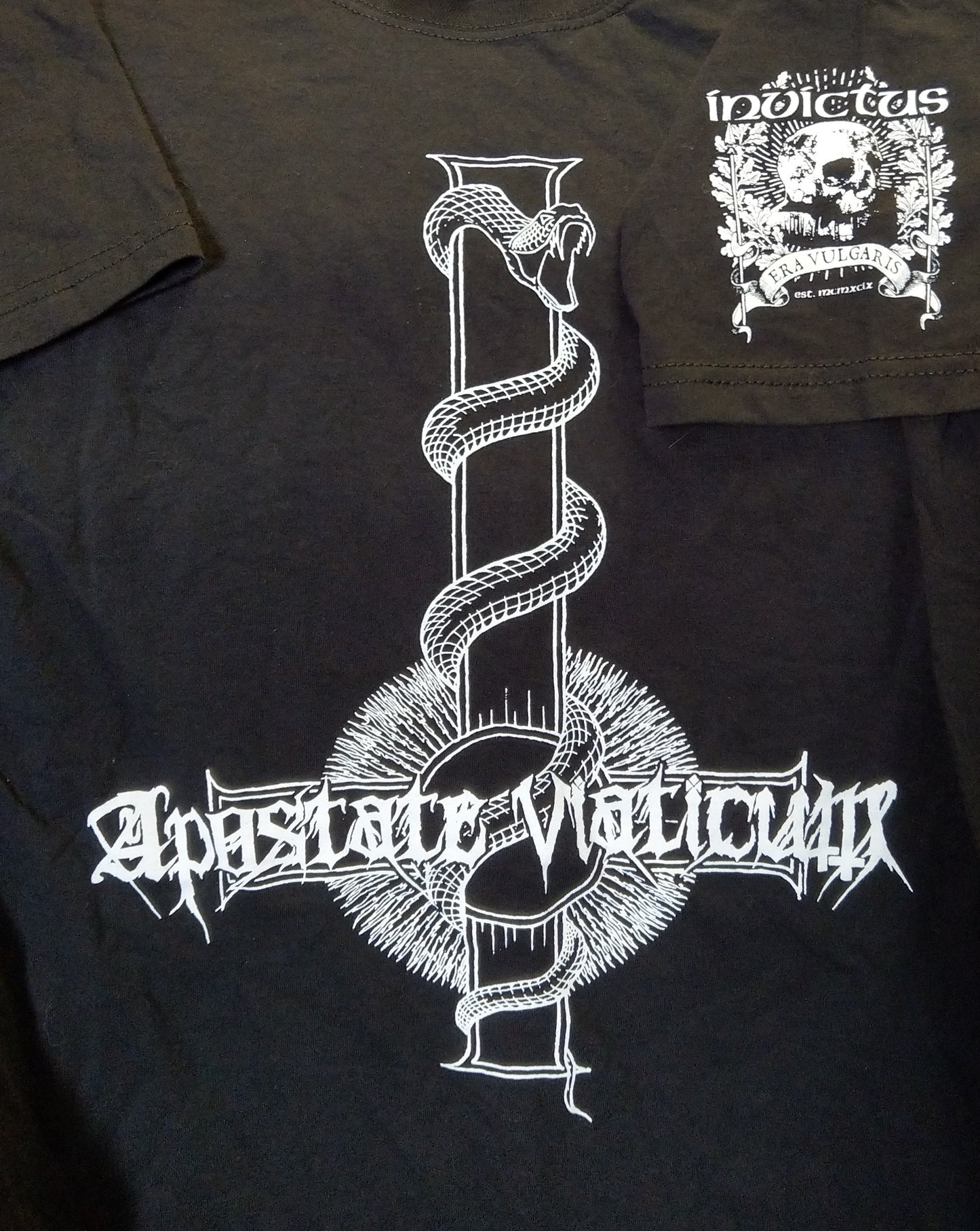 Apostate Viaticum logo shirt (Size M)