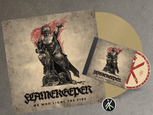 Flamekeeper We Who Light The Fire (gold vinyl) bundle