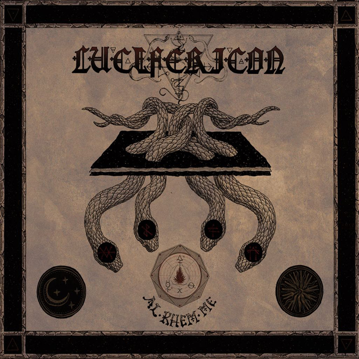 LUCIFERICON Al-Khem-Me LP gatefold w/poster (regular black vinyl)