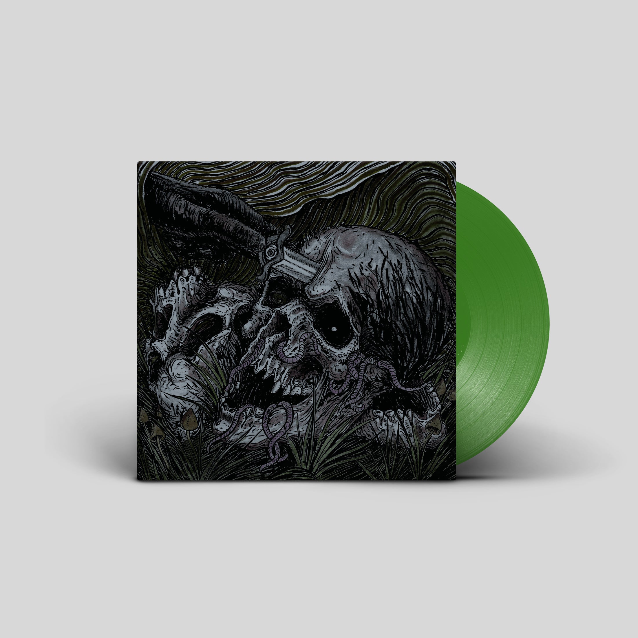 MALTHUSIAN / SUFFERING HOUR Time's Withering Shadow LP Gatefold