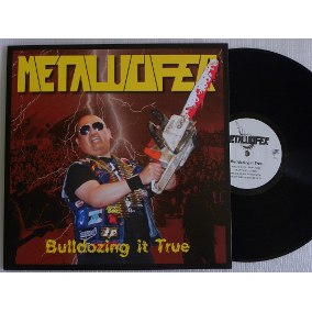 METALUCIFER - Bulldozing it True LP + DVD