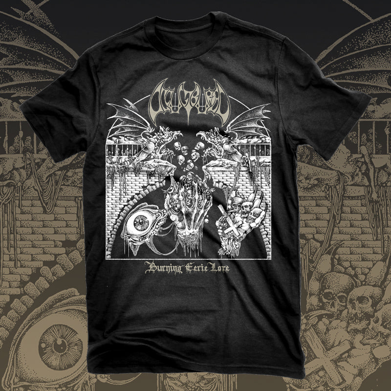 Occult Burial - Burning Eerie Lore T - Shirt