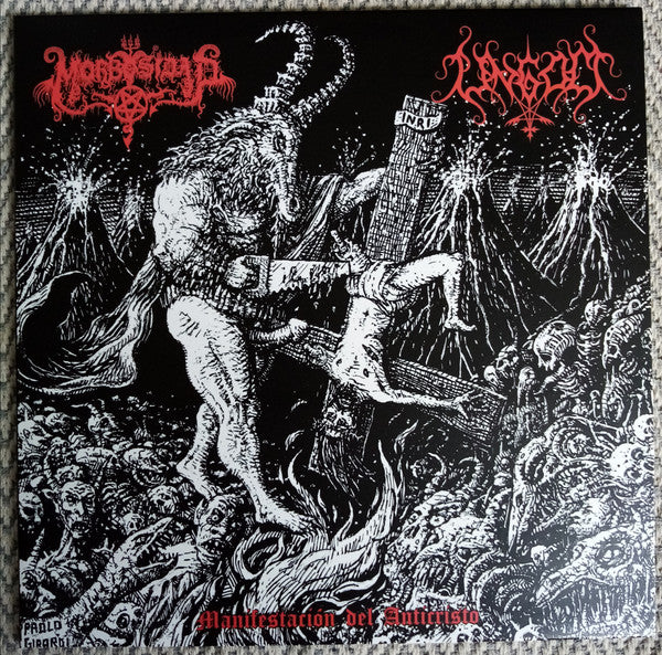 Morbosidad / Ungod ‎”Manifestación Del Anticristo” LP