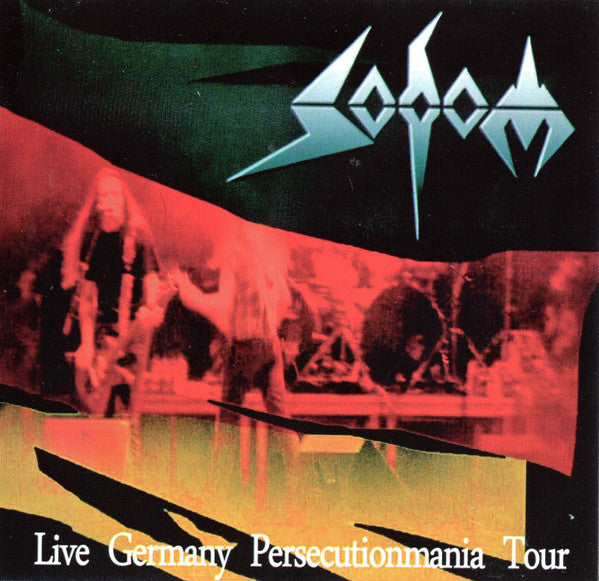 Sodom “Live Germany Persecution Mania Tour” CD (unofficial)