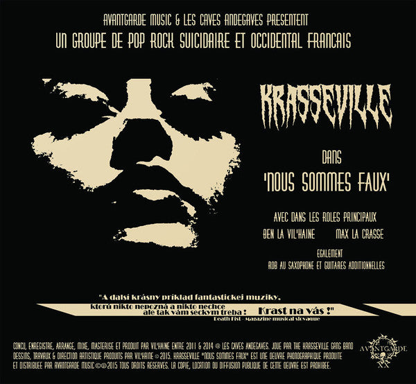 The Krasseville Gang Band - Nous Sommes Faux CD
