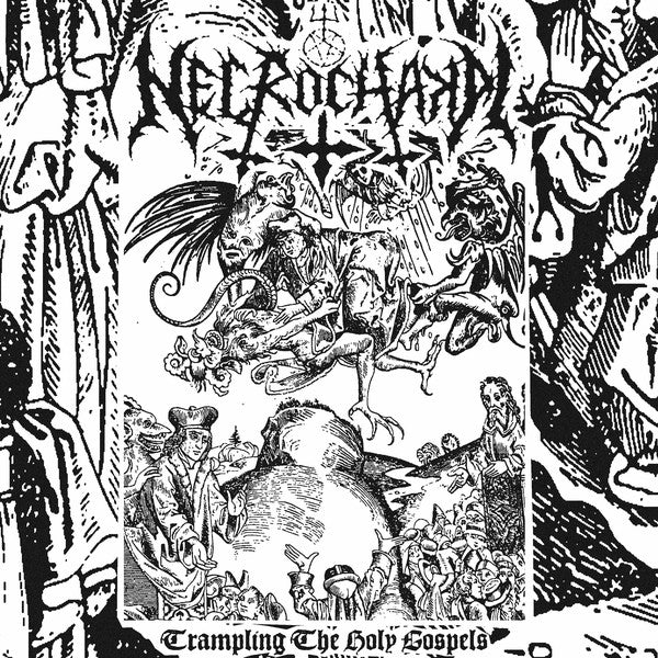 Necrochakal ‎”Trampling The Holy Gospels” 7”