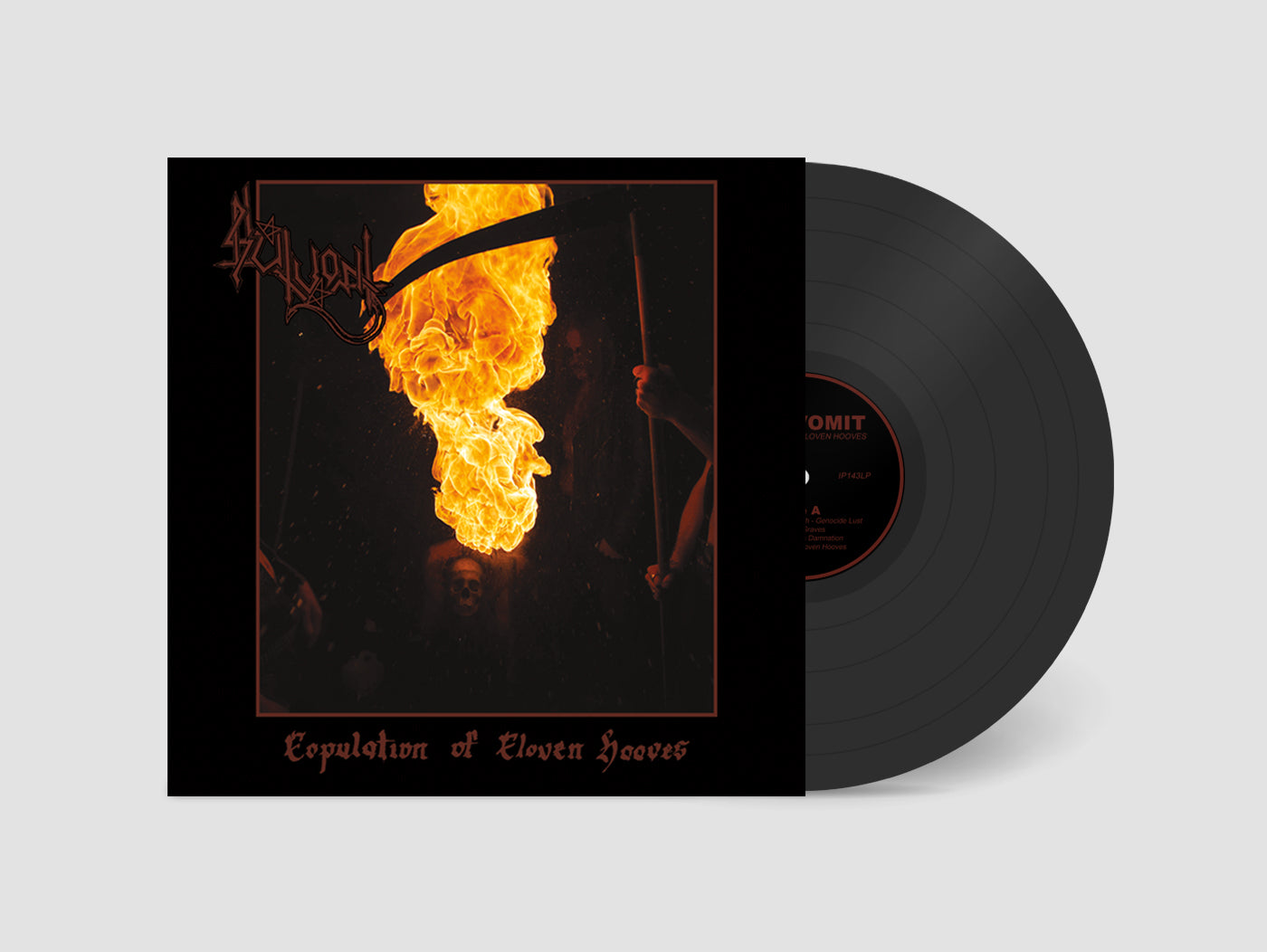 Slutvomit - Copulation of Cloven Hooves LP (black vinyl)