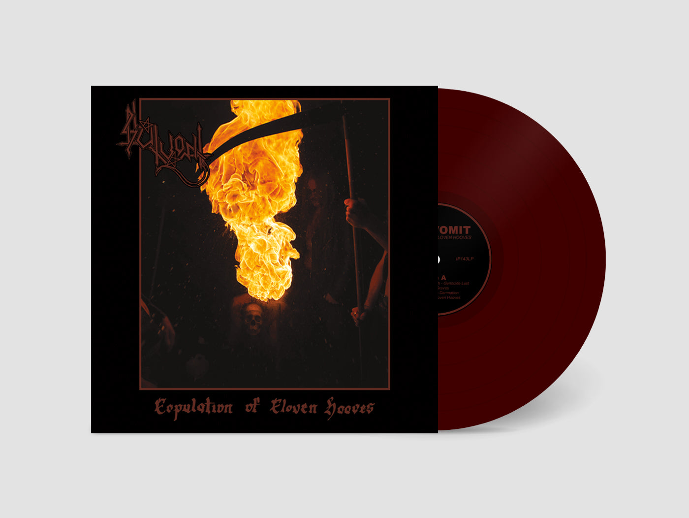 Slutvomit - Copulation of Cloven Hooves LP (ltd. red vinyl)