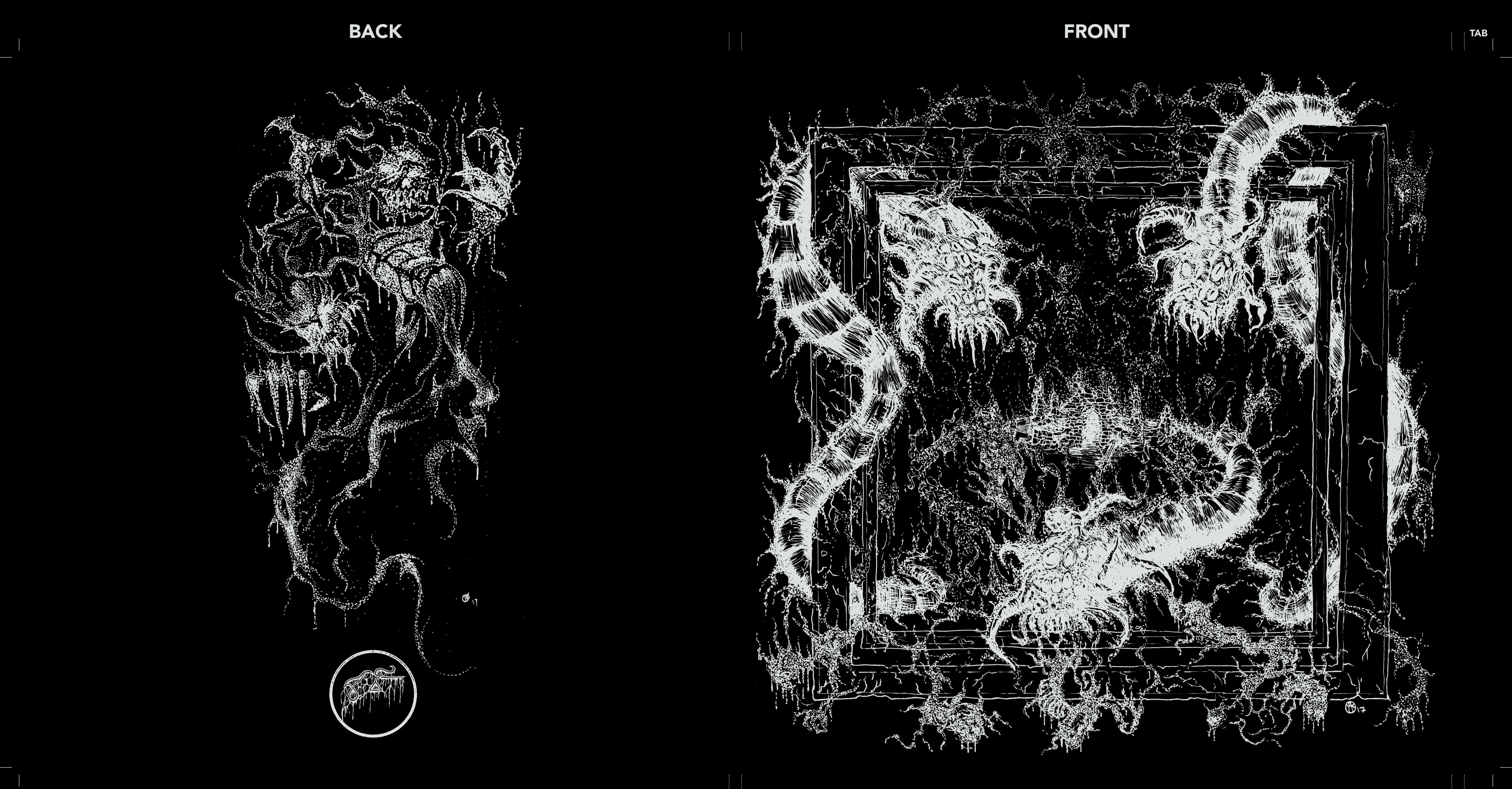 Triumvir Foul - Spiritual Bloodshed ltd slipcase edition LP (white vin ...