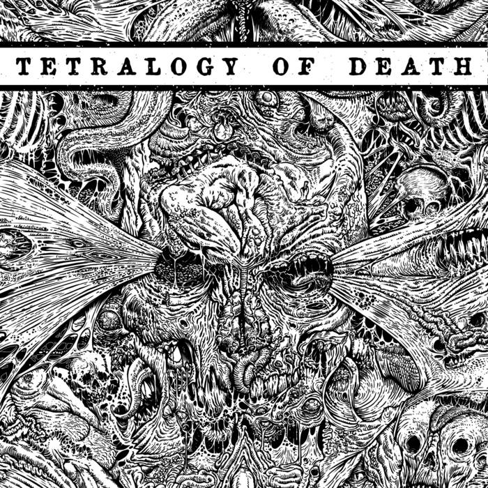UNDERGANG / DEIQUISITOR  / PHRENELITH / TAPHOS Teratology of Death II LP