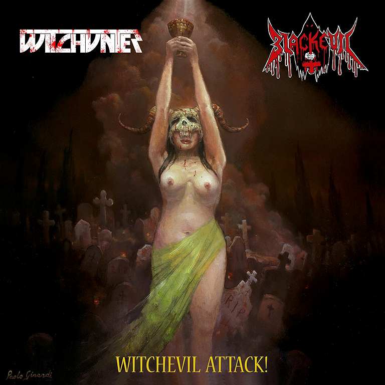 Witchunter / Black Evil - Witchevil split LP