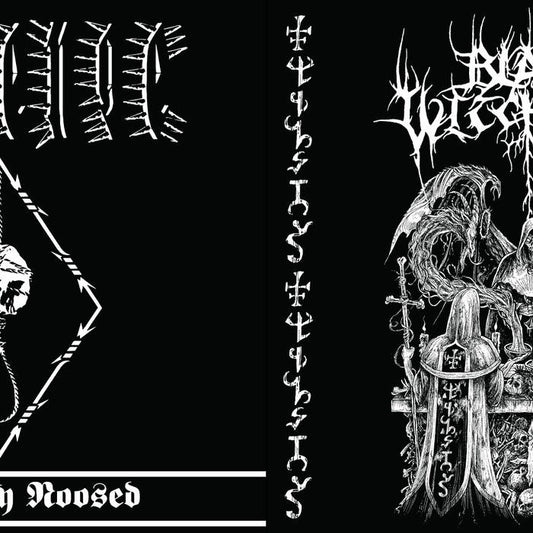 BLACK WITCHERY / REVENGE Holocaustic Death March to Humanity's Doom LP