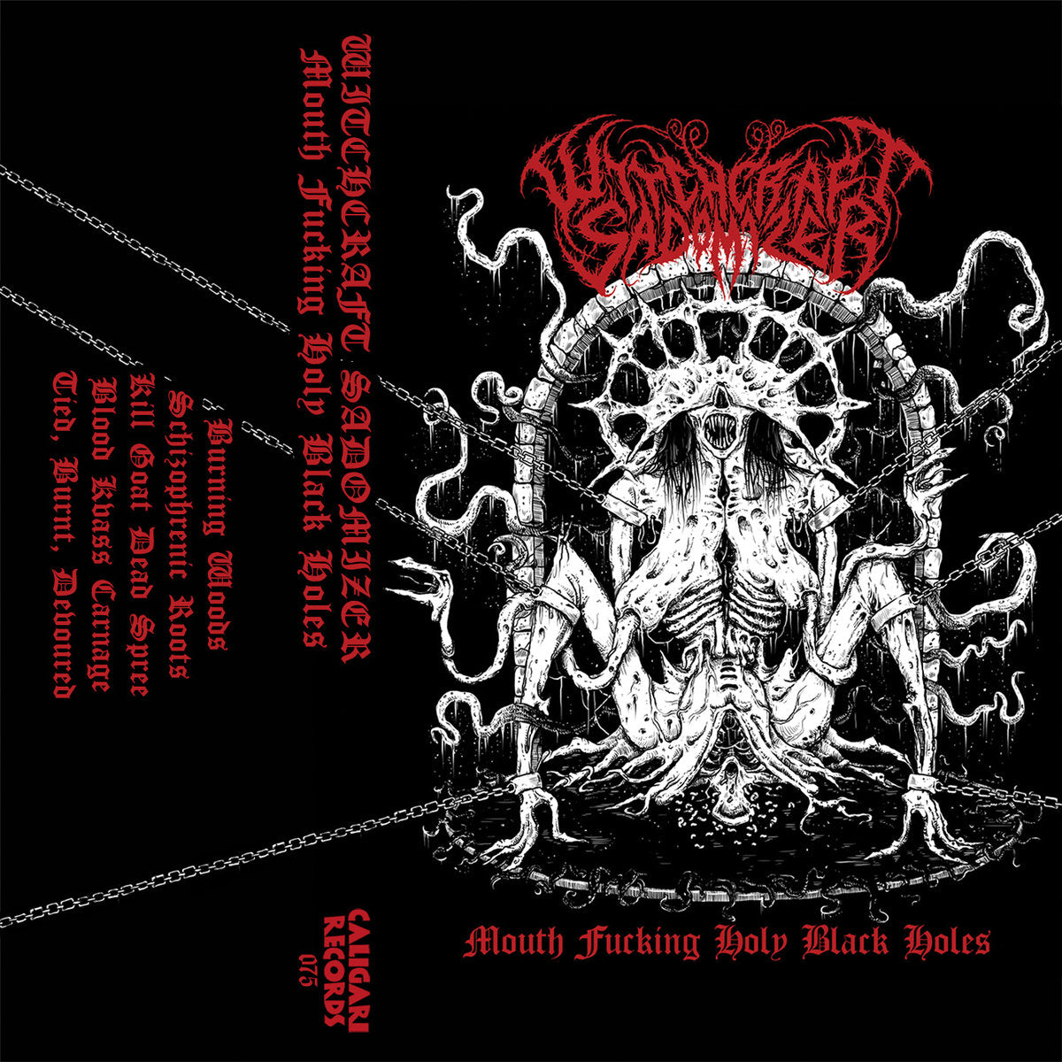 Witchcraft Sadomizer –  Mouth Fucking Holy Black Holes cassette