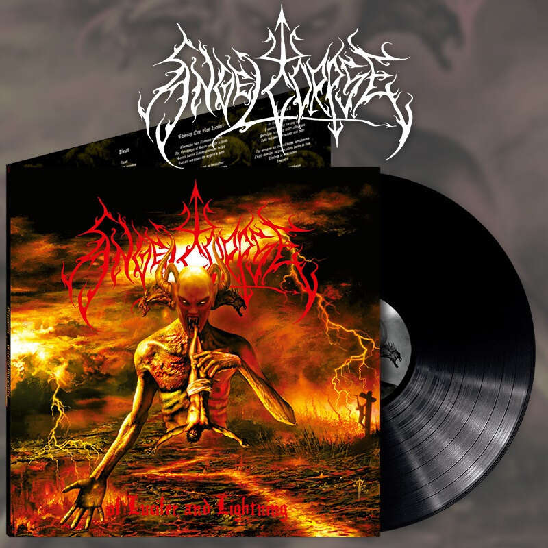 ANGELCORPSE Of Lucifer And Lightning Gatefold LP