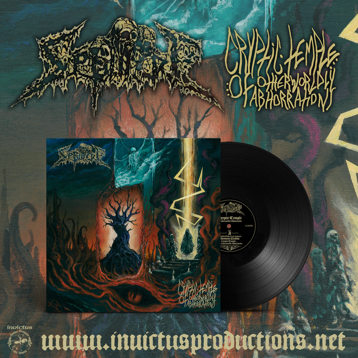 SÉPULCRE Cryptic Temple of Otherworldly Abhorrations LP
