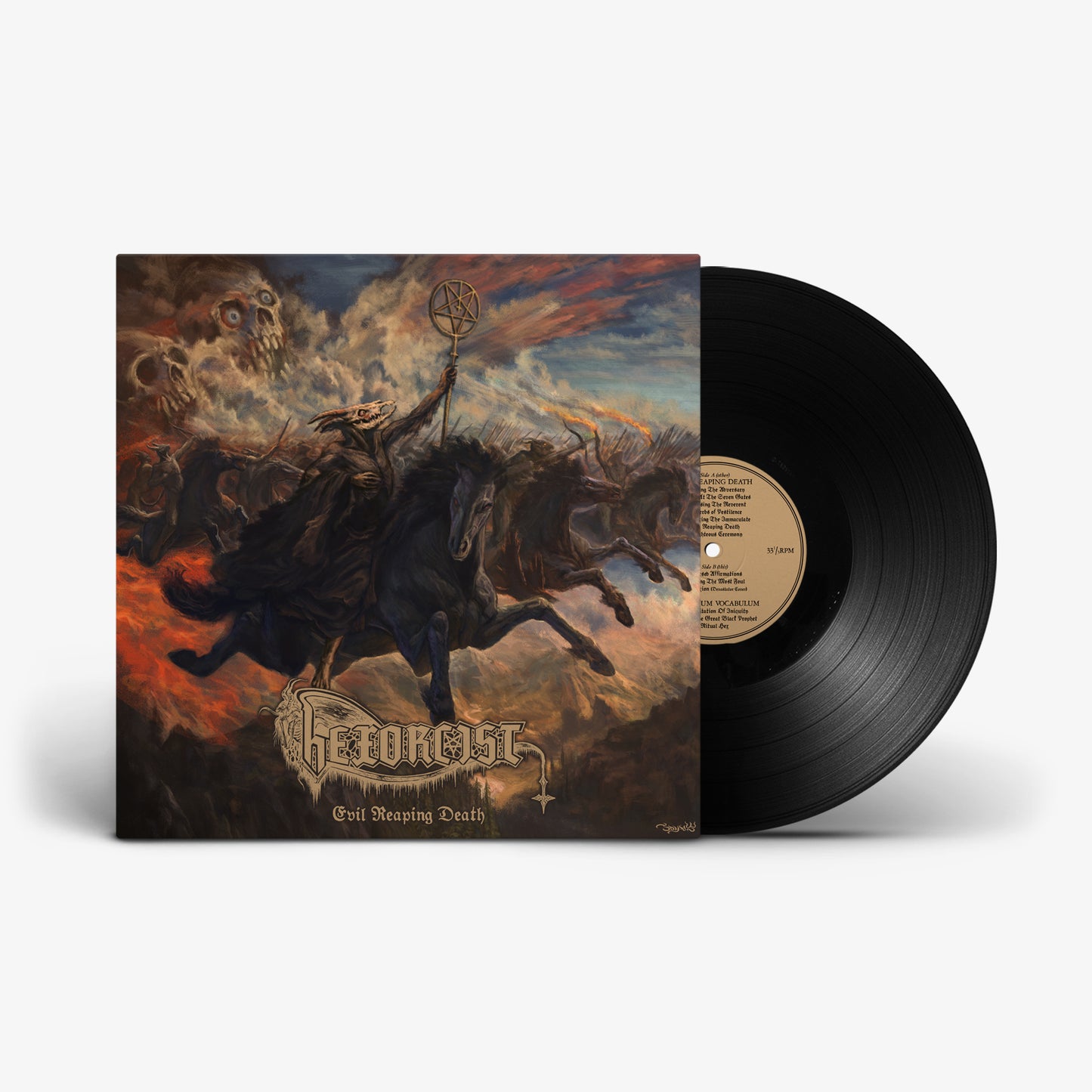 HEXORCIST Evil Reaping Death LP