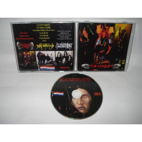 Holland Death Metal Cult (VA) "Volume 1" CD (Delirium, Phlebotomized, Awakening)