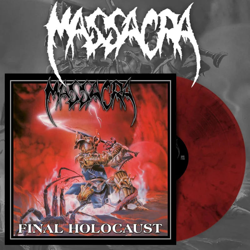 MASSACRA - Final Holocaust (Re-issue) - Ltd LP (Marble Red Vinyl)