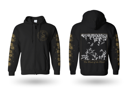 QRIXKUOR The Womb of the World Zipper Hoodie