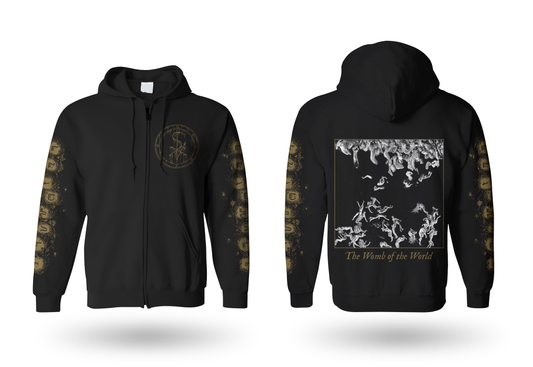 QRIXKUOR The Womb of the World Zipper Hoodie