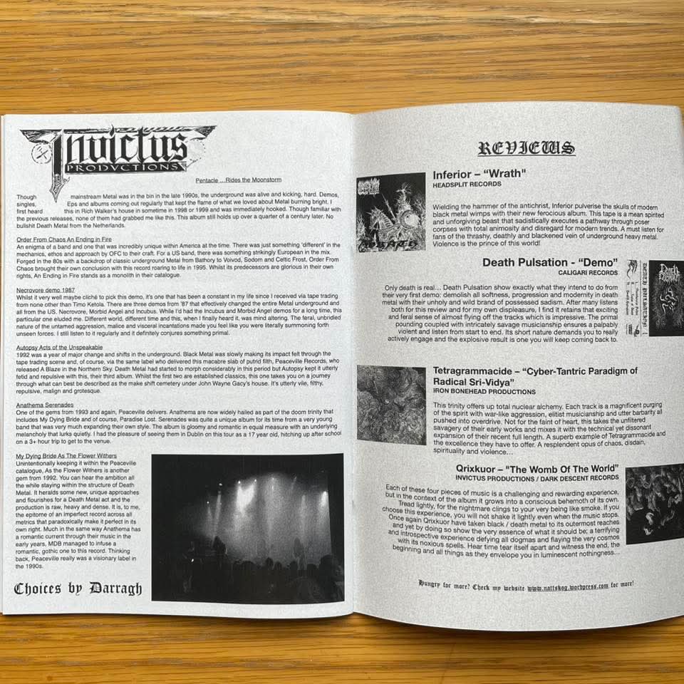 Shrieks from the Abyss Zine #7