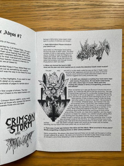 Shrieks from the Abyss Zine #7