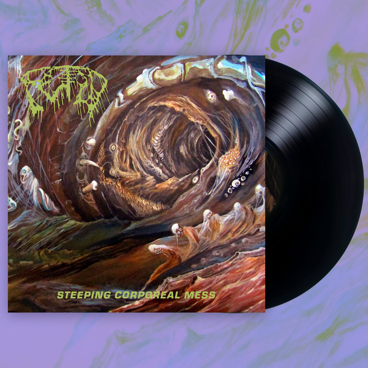 FETID - Steeping Corporeal Mess (Black) LP
